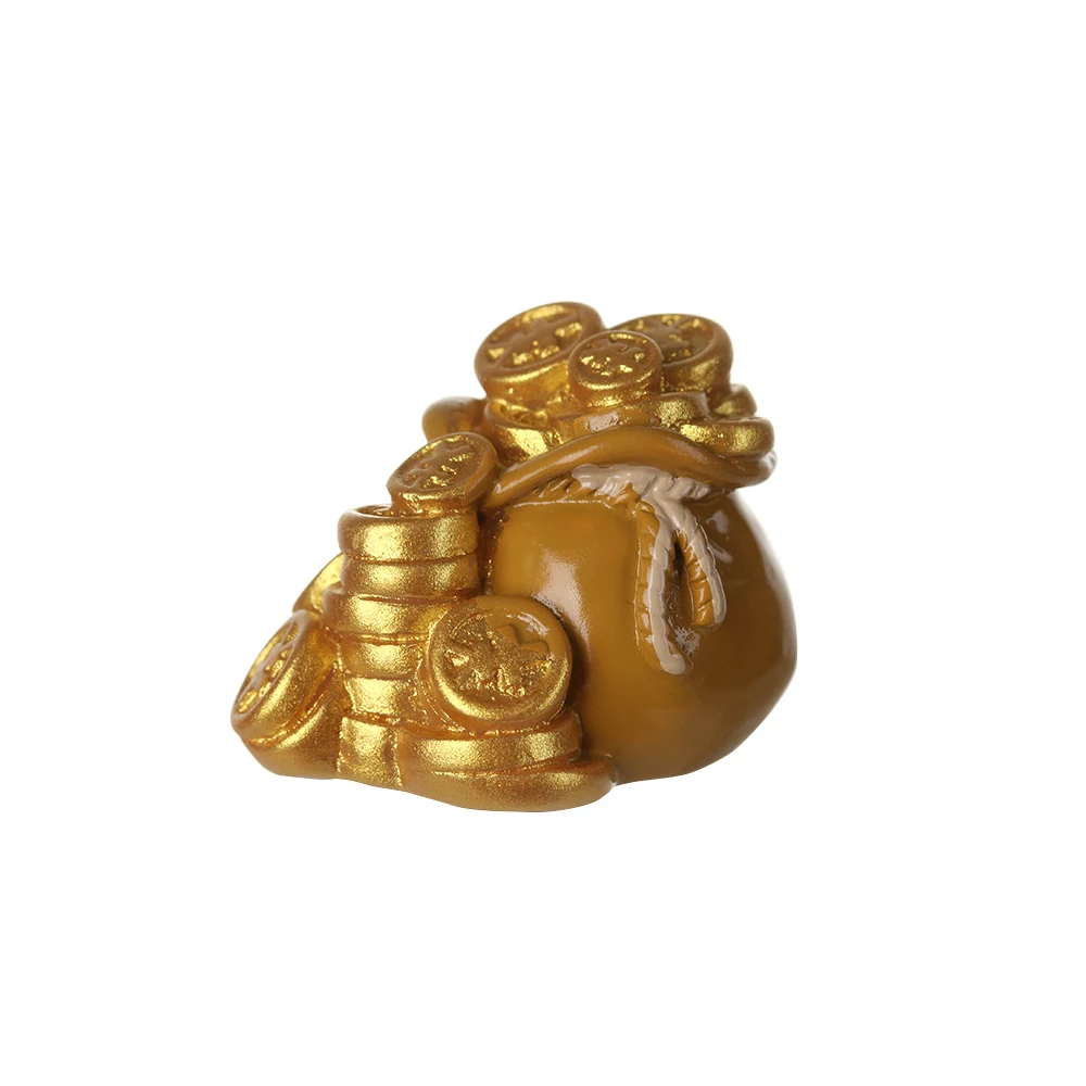 1 шт полимерная Золотая модель животного миниатюрная фигурка мыши мультяшная бонсай для домашнего декора микро Ландшафтные украшения - Цвет: 3