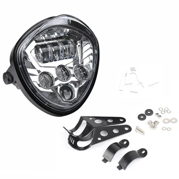 

Motorcycles Headlight 12V Motorcycle Headlight Round LED Driving Lamp Universal Head Lamp Motocross Head Lamp