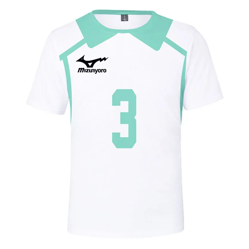Костюм Haikyuu! Футболка для косплея Oikawa Tooru Aoba Johsai топы Волейбольного клуба
