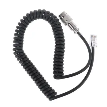 

8 Pin to RJ-45 Modular Plug Mic Cable Adapter for Yaesu Microphone MD-200 MD-100 M-1 M-100 FT-450 FT-900 FT-991 FT-891