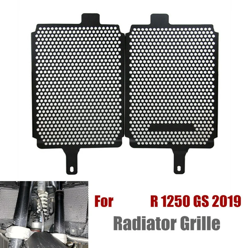 2PCS Motorcycle Radiator Grille Water Tank Protection Cover For-BMW R1250 GS 2019 |