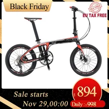 SAVA складной велосипед для взрослых складной велосипед 20 дюймов углеродное волокно велосипед складной мини карбоновый городской велосипед складной велосипед SHIMANO SORA 9s