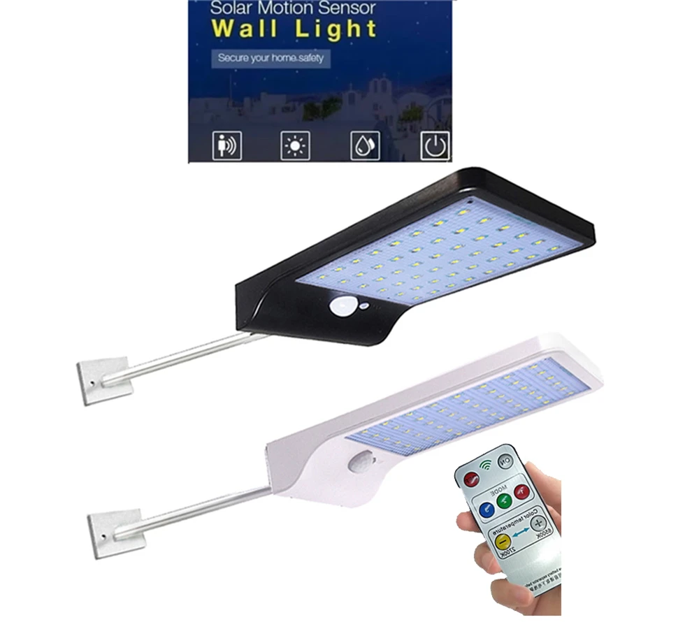 

48 LED Solar Light 3 Modes Conversion,solar lamp Garden Light Waterproof Outdoor Energy Saving Street Yard Path Home Lamp remote