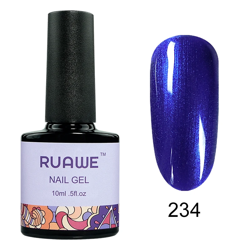 234 RUAWE Гель-лак для ногтей Коричневая серия УФ-Гель-лак для нейл-арта дизайн для ногтей Vernis Полупостоянный УФ-лак Гель-лак для ногтей - Цвет: 234