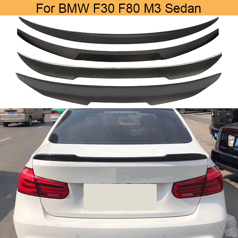3 серии задний багажник загрузки крыла Спойлер для BMW F30 F80 M3 седан 2012 2019 320i 328i 330i 335i