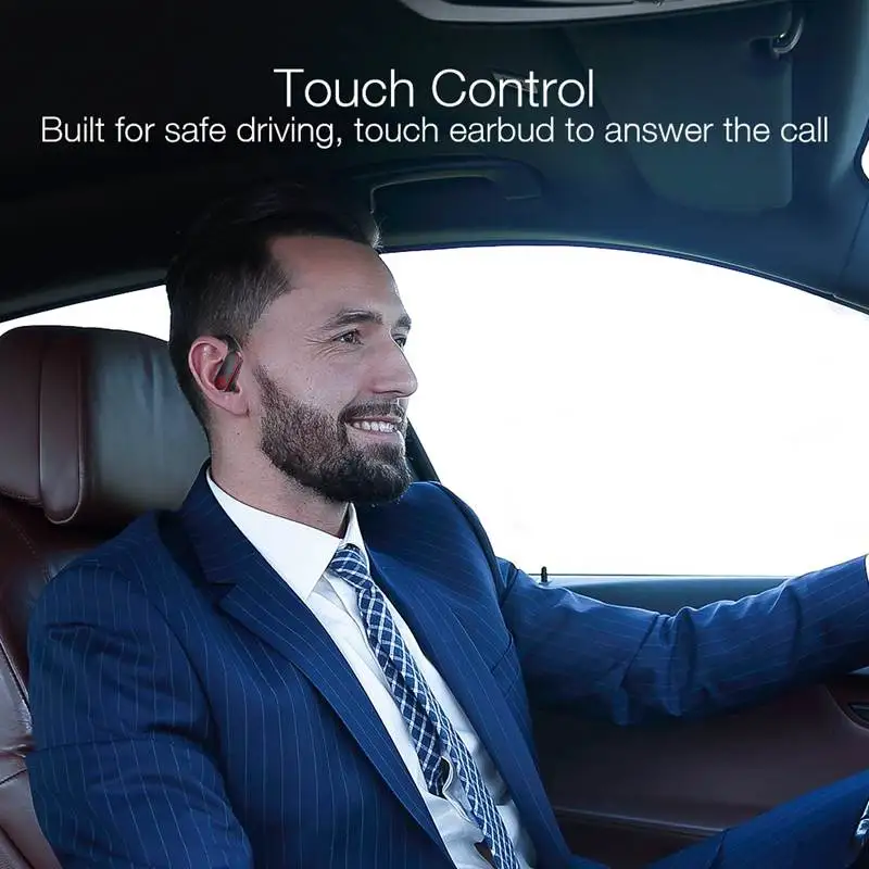 наушники беспроводные проводные BlitzWolf AIRAUX UM3 TWS спортивные bluetooth умные HD звонки