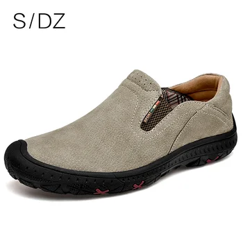 

SDZ Loafers Casual Shoes Men Slip On Soft Comfortable Non-slip Lightweight Street Walking Shoes Plus Size 39-47