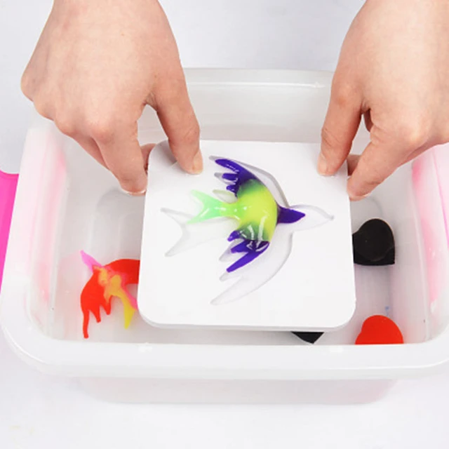 Kids Handmade DIY Craft Painting Stickers Montessori Education Origami  Magic Water Elves Kit Set Toys Children Gift Kids Craft