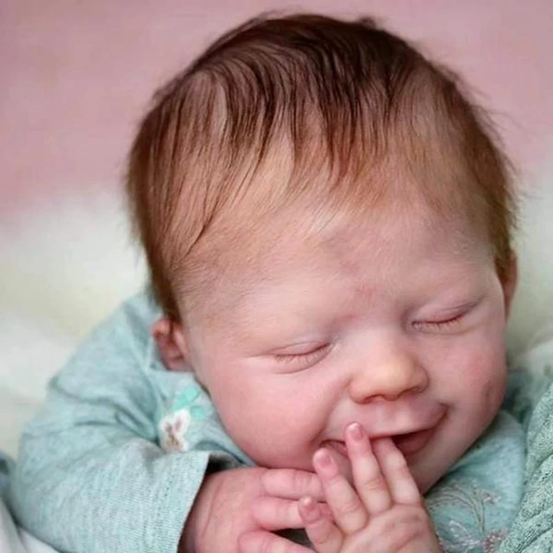 17 дюймов реалистичные reborn baby doll девушка сопровождать играть девочка игрушка