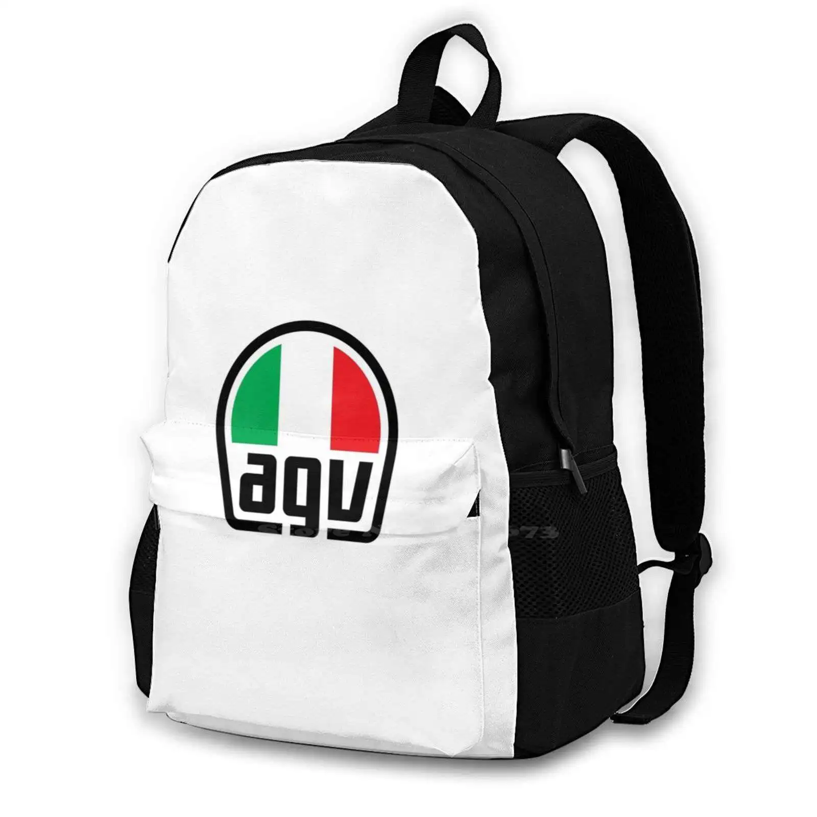 

Italiano Helmet Fashion Travel Laptop School Backpack Bag The Logo Motor Sport Race Racing
