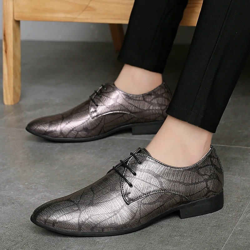 designer blue camouflage leather men shoes luxury brand snake skin wedding dress male footwear fashion man oxford shoes for men (54)