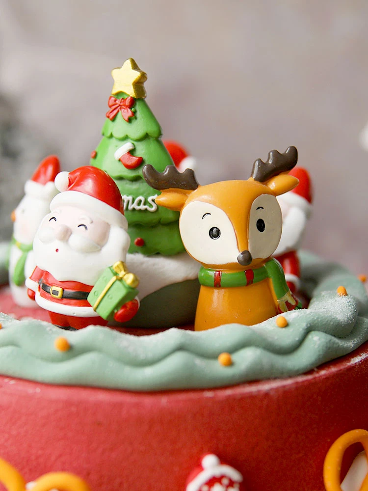 60 Décorations De Gâteau Comestibles Noël - Père Noël, Sapins - Pour Cupcakes, Gâteaux