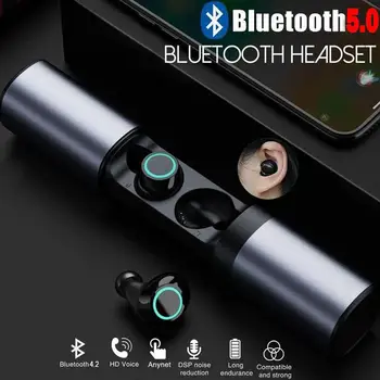 

TWS Wireless Earbuds 3D Stereo Sound Wireless Headphones With 1000 mAh Charger Box Sports Music Headphones