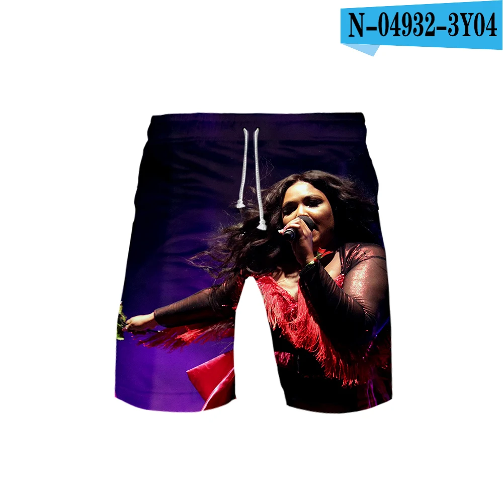 LIZZO 3D мужские шорты для фитнеса бодибилдинга мужские летние спортивные залы тренировка Мужская дышащая спортивная одежда хип хоп Jogger пляжные шорты брюки - Цвет: one