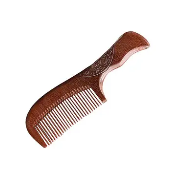 

Wooden Hair Comb Carved Exquisite Hair Grooming Tool Massager Comb For Woman