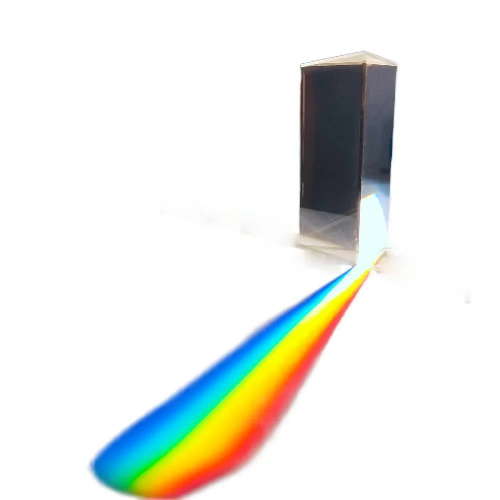 直角レインボープリズム 実験光学 三菱ミラーガラス レインボー三角プリズム 180mm Aliexpress ツール