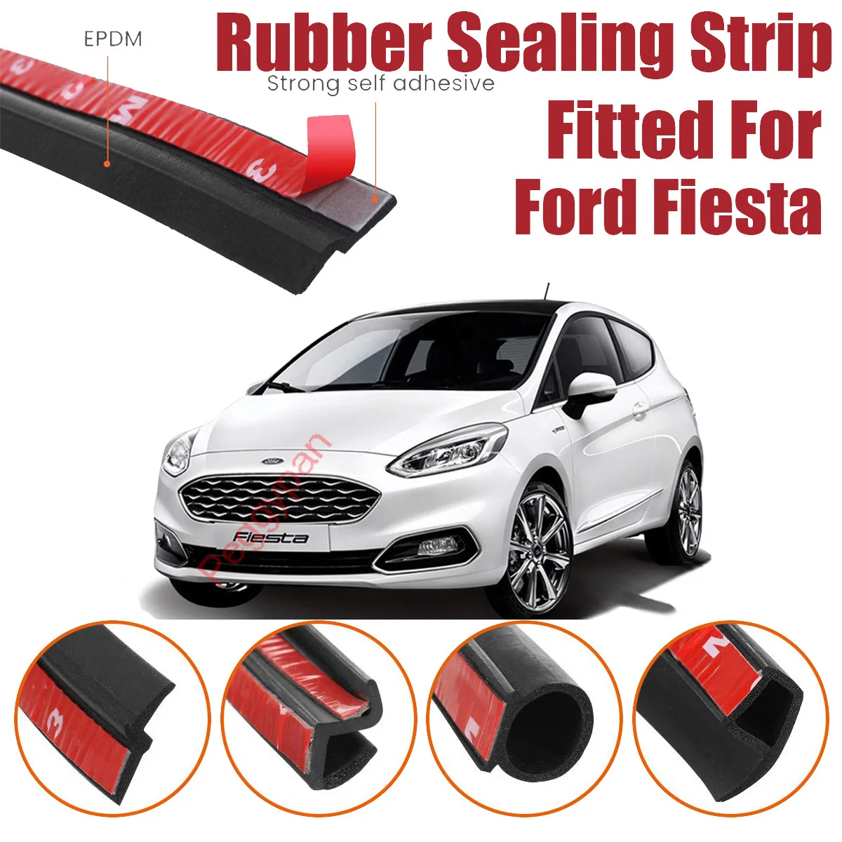 door-seal-strip-kit-self-adhesive-window-engine-cover-soundproof-rubber-weather-draft-wind-noise-reduction-fit-for-ford-fiesta