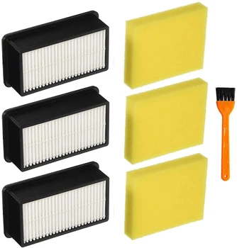 

3 Pack 1008 Replacement Filter Kit for Bissell CleanView Upright Vacuums 9595A, 1819, 1822, 1825, 1831, 1330, 1332,Etc