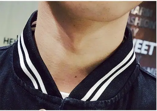 Куртка-бомбер мужская модная джинсовая куртка черная Повседневная Sim Fit Мужская джинсовая куртка Большие размеры, S-3XL 4XL 5XL Мужская джинсовая одежда