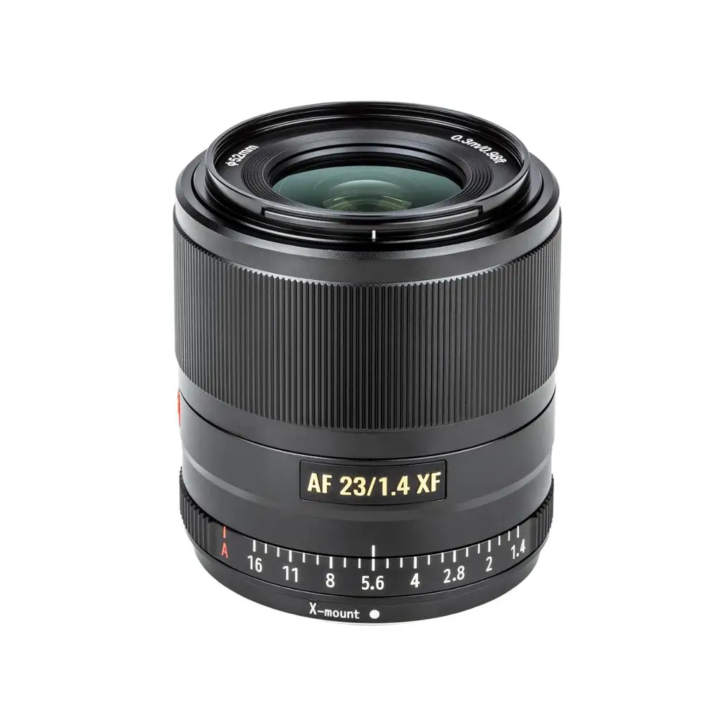 Объектив VILTROX 23 мм f1.4 XF с автофокусом компактный объектив большой диафрагмой для