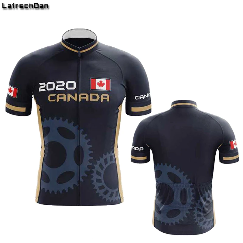 Sptgrvo Canada Cycling Clothes Pro Cycling Jersey Men Summer Mtb