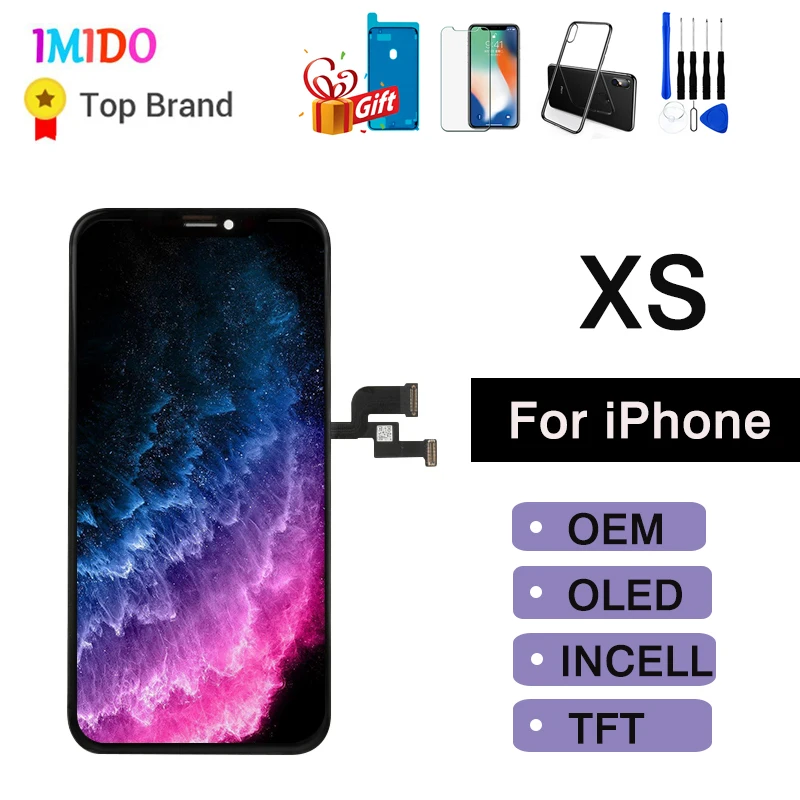 Best OLED for iPhone XS LCD Display+Touch Screen Digitizer Assembly  Replacement