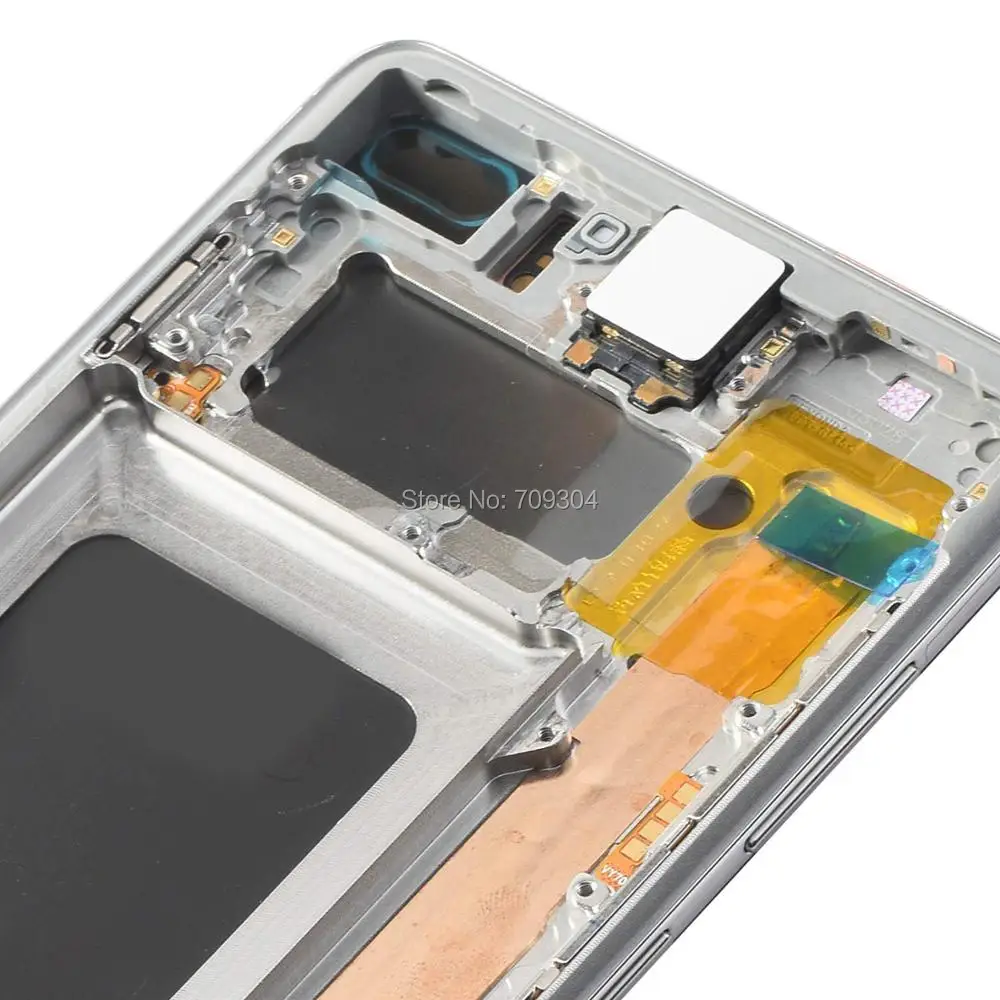 Супер AMOLED S10 lcd для SAMSUNG Galaxy S10 Plus кодирующий преобразователь сенсорного экрана в сборе S10E