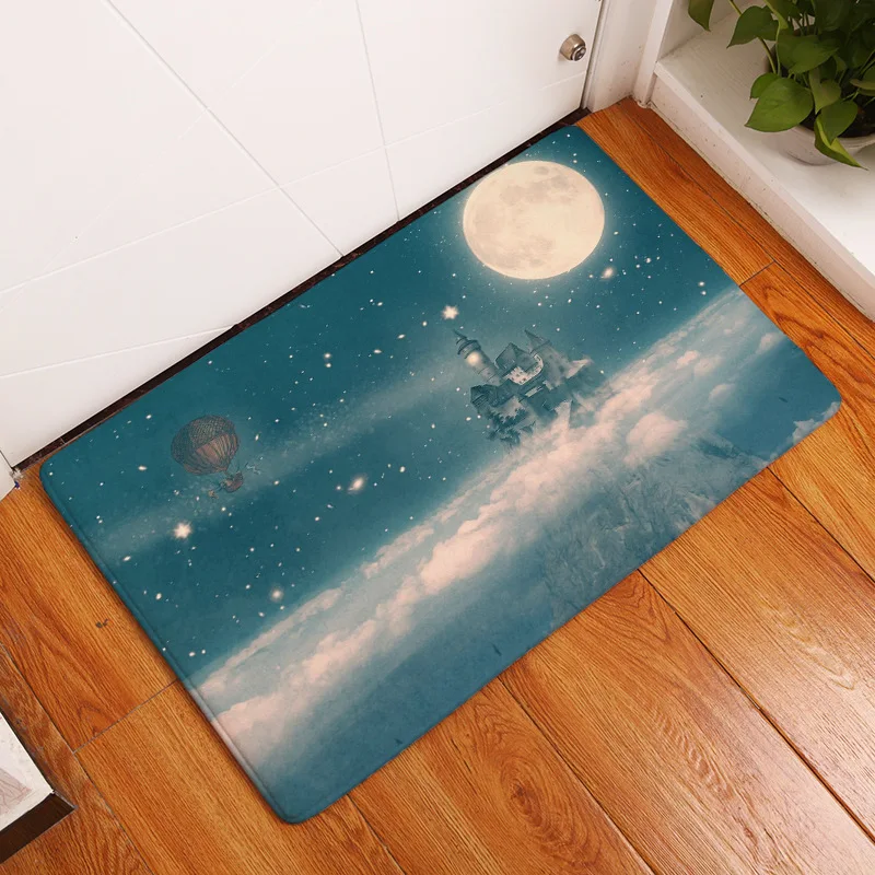 D2104-18 Коврик из микрофибры для входной двери водонепроницаемый кухонный коврик для спальни ковры напольные коврики Противоскользящие коврики для ванной комнаты - Цвет: D2104-18