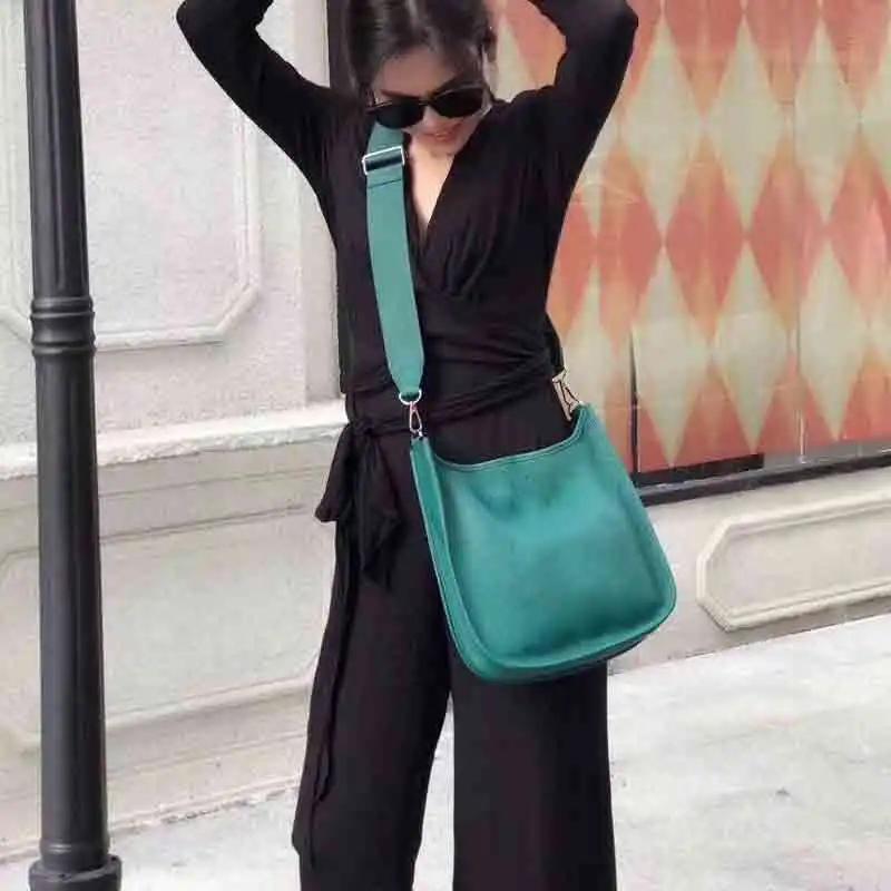 Классическая сумка на плечо ручной работы с нитью honeywax, сумки через плечо, роскошные женские сумки, дизайнерские сумки известных брендов, коровье качество