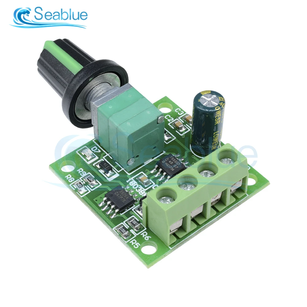 DC 1.8V 3V 5V 6V 12V 2A 30W PWM Motor Speed Controller Low Voltage Motor Speed Control Switch PWM Adjustable Drive Module for Dc Motor Speed Controller,Motor Speed Controller,Electric Motor Speed Controller
