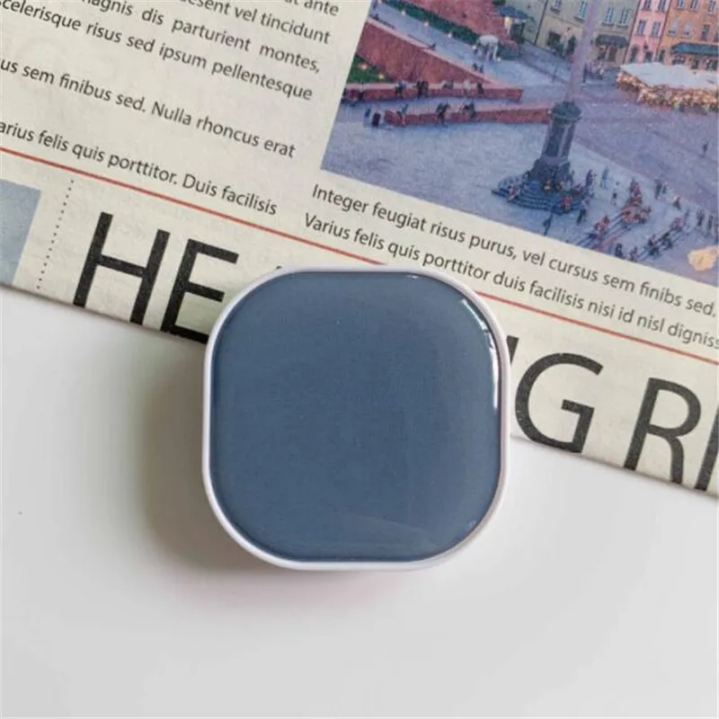 car cup phone holder Simple Colorful Square Mobile Phone Expanding Stand Holder Grip Mount Socket Fold Smartphones Pocket Desktop Bracket Phone Stand mobile holder for hand Holders & Stands