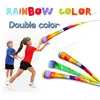 Sports Toy Hand Throwing Ribbon Rainbow Meteor Ball Sandbags Bean Bag Children Outdoor Games Kids Toys Boys Girls