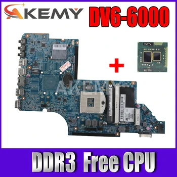 

705194-001 707432-001 Main Board For Hp Pavilion DV6 DV6-6000 Laptop Motherboard HM65 GMA DDR3 Free CPU