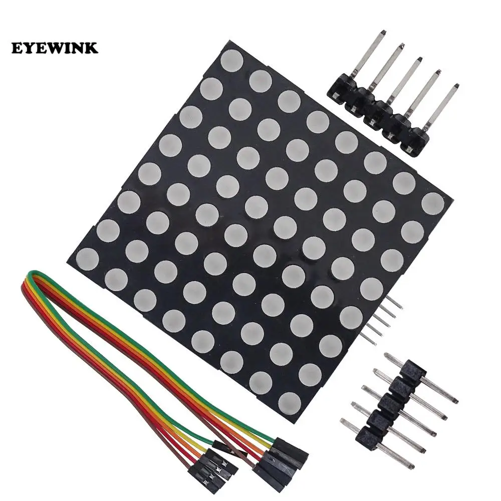 MAX7219-large-dot-matrix-2088AS-driving-display-module-60-60MM-dot ...