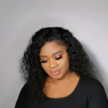 Pelucas de cabello humano con frente de encaje para mujer, ONDA DE AGUA 360, peluca frontal de encaje, pelucas de cabello brasileño, peluca ondulada de agua, peluca de cabello humano rizado