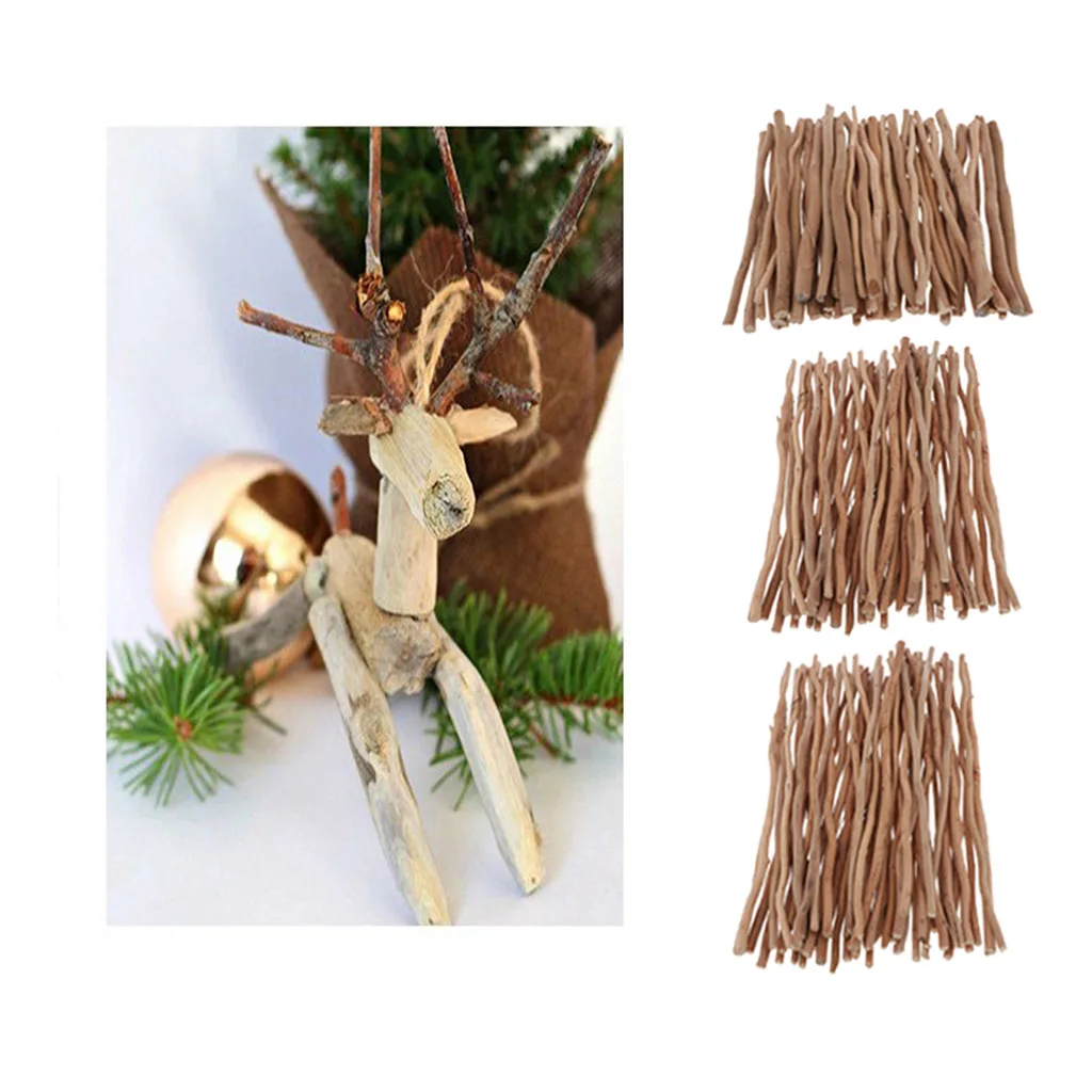 50x Natural Tree Branch Twigs For Living Space, Marriage, Party