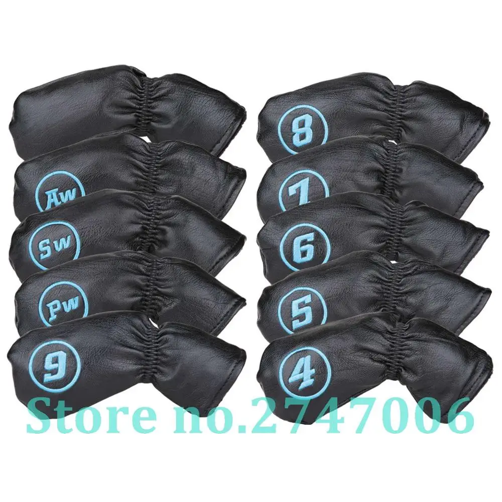 Leather Golf Club Iron Head Covers Club Iron Covers Headcovers