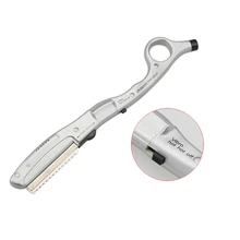 Электрическая бритва для волос Ультразвуковая Горячая Вибрирующая нагревательная Бритва для стрижки человеческих волос косметическое средство для наращивания волос Us Plug