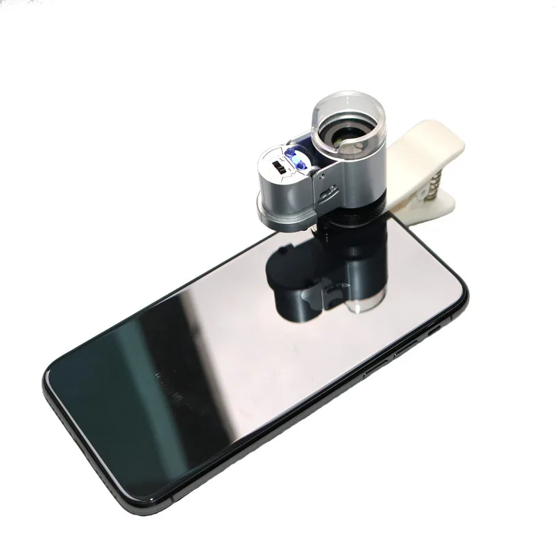 Portátil do Telefone Intellig Celular Vezes Microscópio hd Ampliação Head4k Móvel Universal Clipe 66x 66 6 Cheap Lentes para celular