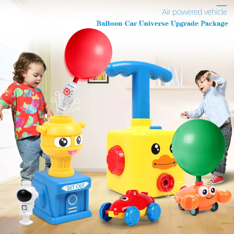 Details about   Education Cars Science Toys Power Balloon Hot Tower Montessori for Children Gift 