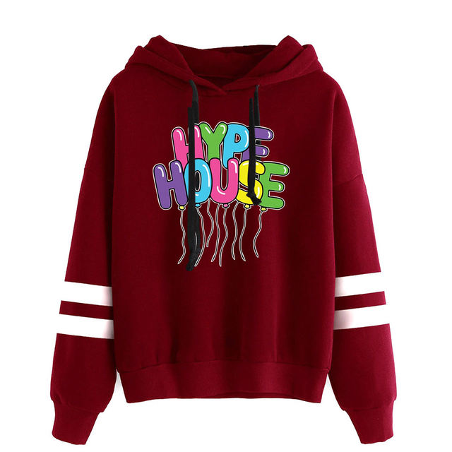 THE HYPE HOUSE STRIPED HOODIE (25 VARIAN)