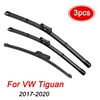 MIDOON Wiper Front & Rear Wiper Blades Set For VW Tiguan MK2 2017 2018 2019 2020 Windshield Windscreen Window 26"+21"+14" 1