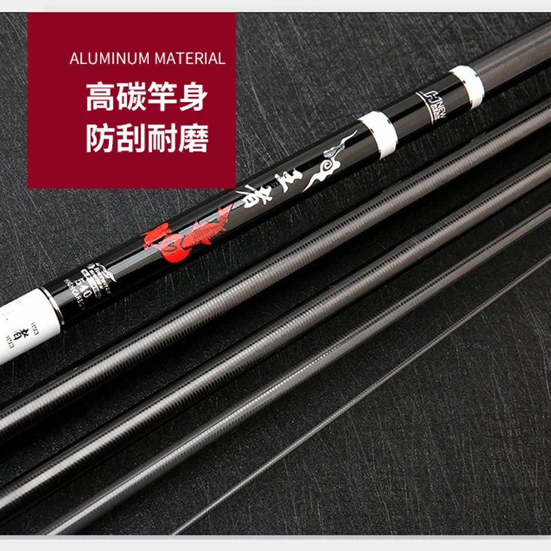 US $145.33 28 Adjustable FiveSection Fishing Rod Wild Fishing Rod 36 45 54 to 72 M Light Hard Long Section Rod