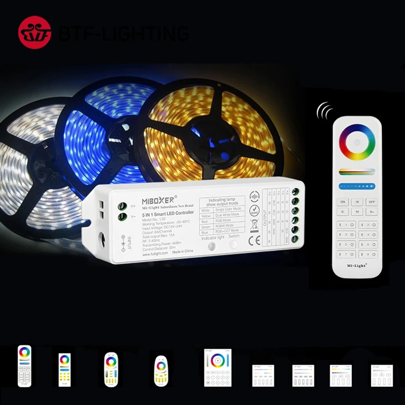 Умный контроллер светильник ленты CCT RGB RGBW RGBCCT светодиодная ленсветильник s 2 4 ГГц