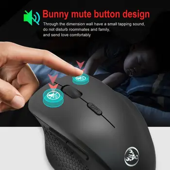 

T68 Mouse 2.4G Wireless Silent Vertical 6 Buttons Mouse Three-speed DPI USB Receiver Wireless Mouse Gaming Mouse Laptop Computer