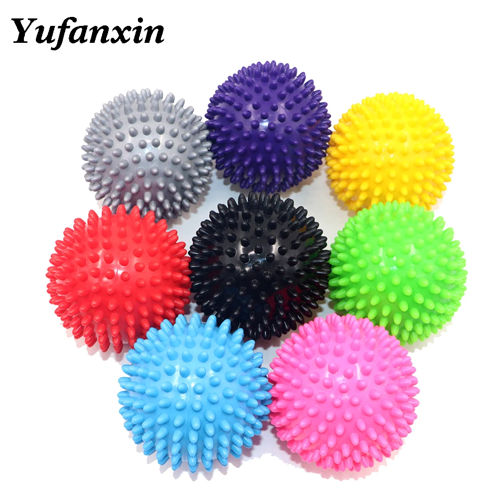 MassageBallRollerBodymassagerYogaMassageBallsPVCspikymassage