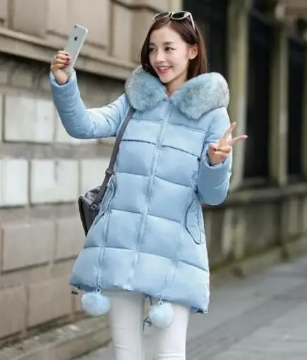 Beste Moederschap Winter Jassen 2019 nieuwe Faux Bontkraag Hooded Down Parka Moederschap Zwangere Thicken Warm Uitloper Vrouwen Jassen