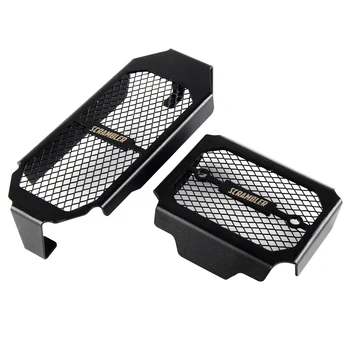 

NICECNC Refit Rectifier Guard Gril Motorcycle Protection Oil Cooler Guard Grill FOR DUCATI Scrambler 800 2015 2016