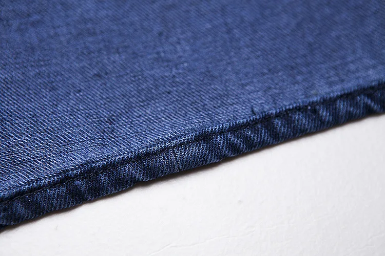 Four Seasons Fat Denim Waistcoat Plus-sized Multi-pockets Pull Even Cardigan MEN'S Waistcoat Vest 6X