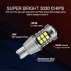 NLpearl 2x Signal Lamp W16W LED T15 921 912 Bulb Super Bright 3030 27SMD T15 Led Canbus Auto Backup Reserve Lights Tail Lamp 12V ► Photo 2/6